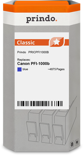 Prindo Classic Blue ink cartridge