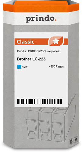 Prindo Classic cyan ink cartridge