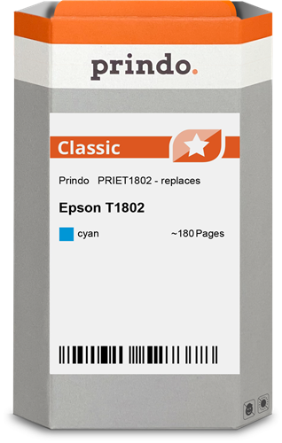 Prindo Classic cyan ink cartridge