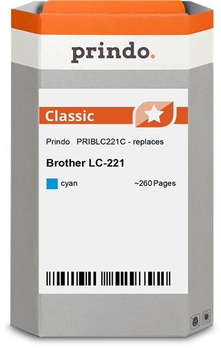 Prindo Classic cyan ink cartridge
