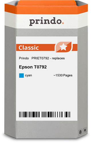 Prindo Classic cyan ink cartridge