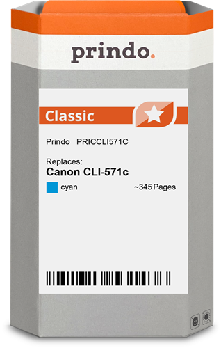 Prindo Classic cyan ink cartridge