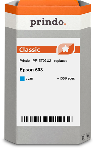 Prindo Classic cyan ink cartridge