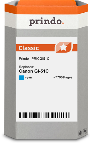 Prindo Classic cyan ink cartridge