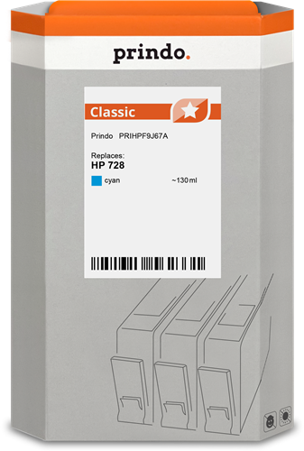 Prindo Classic cyan ink cartridge