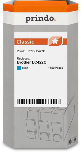 Prindo Classic cyan ink cartridge