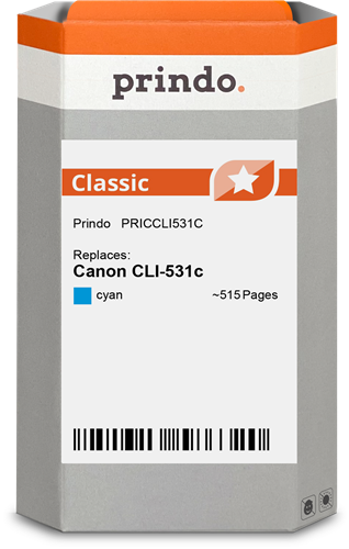 Prindo Classic cyan ink cartridge