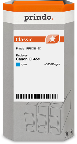 Prindo Classic cyan ink cartridge