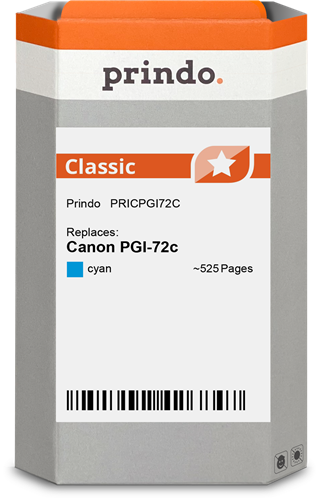 Prindo Classic cyan ink cartridge