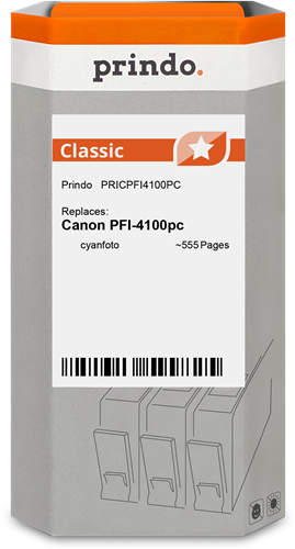 Prindo Classic cyanfoto ink cartridge