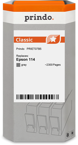 Prindo Classic Gray ink cartridge