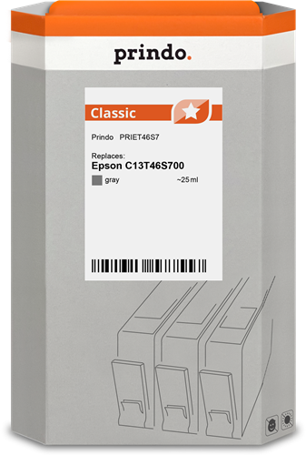 Prindo Classic Gray ink cartridge