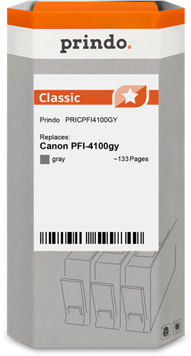 Prindo Classic Gray ink cartridge