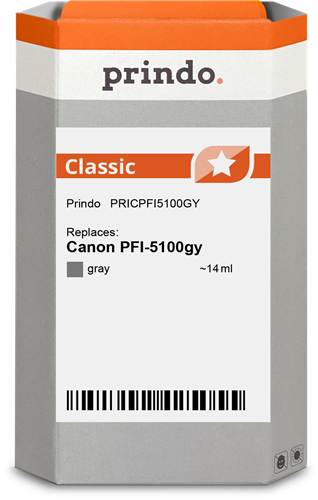 Prindo Classic Gray ink cartridge
