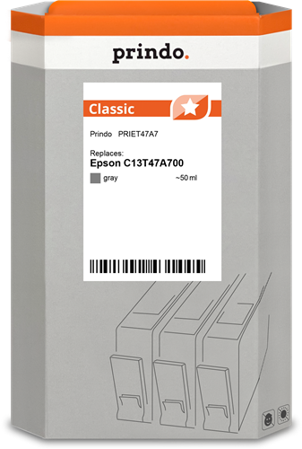 Prindo Classic Gray ink cartridge