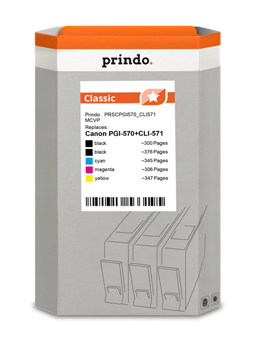 Prindo Classic multipack black / black / cyan / magenta / yellow