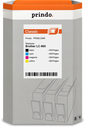 Prindo Classic multipack black / cyan / magenta / yellow