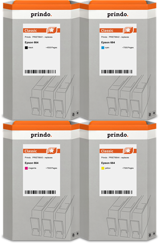 Prindo Classic multipack black / cyan / magenta / yellow
