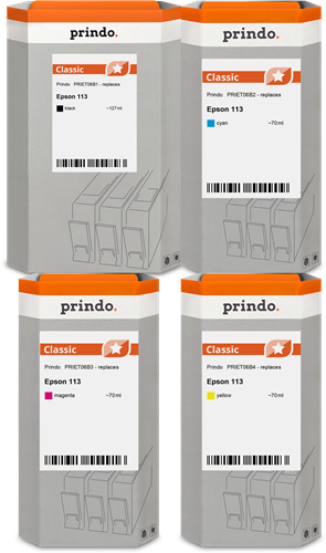 Prindo Classic multipack black / cyan / magenta / yellow