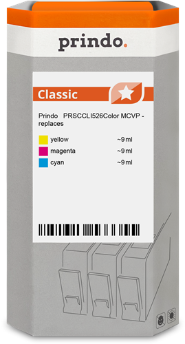 Prindo Classic multipack cyan / magenta / yellow