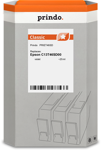 Prindo Classic violet ink cartridge
