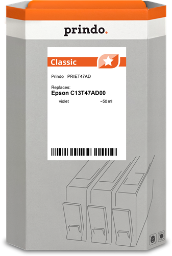 Prindo Classic violet ink cartridge