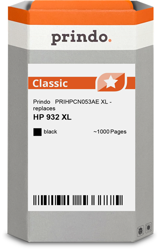 Prindo Classic XL black ink cartridge