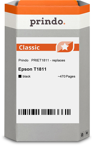 Prindo Classic XL black ink cartridge