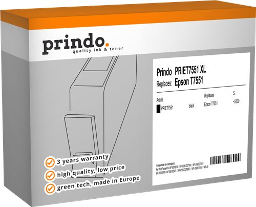Prindo Classic XL black ink cartridge