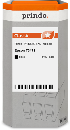 Prindo Classic XL black ink cartridge