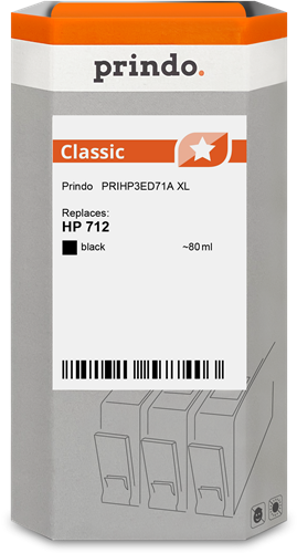 Prindo Classic XL black ink cartridge