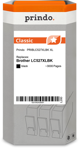 Prindo Classic XL black ink cartridge