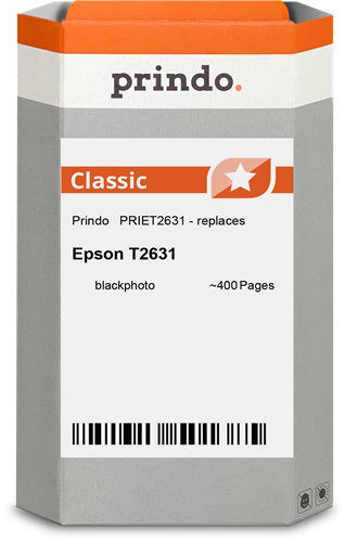 Prindo Classic XL Black (photo) ink cartridge