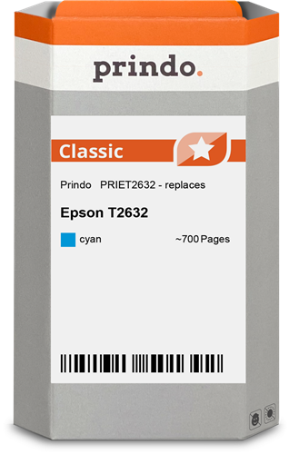 Prindo Classic XL cyan ink cartridge