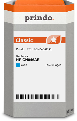 Prindo Classic XL cyan ink cartridge