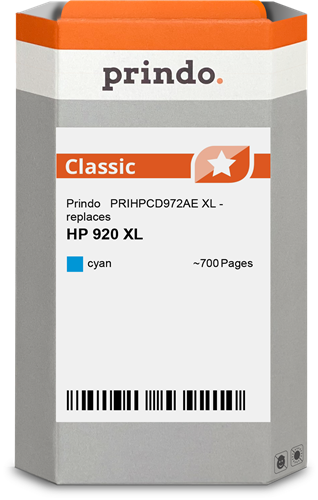 Prindo Classic XL cyan ink cartridge