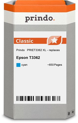 Prindo Classic XL cyan ink cartridge