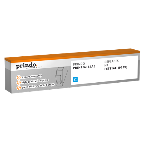 Prindo Classic XL cyan ink cartridge