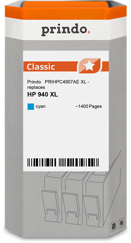 Prindo Classic XL cyan ink cartridge