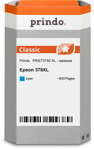 Prindo Classic XL cyan ink cartridge