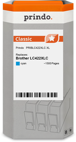 Prindo Classic XL cyan ink cartridge