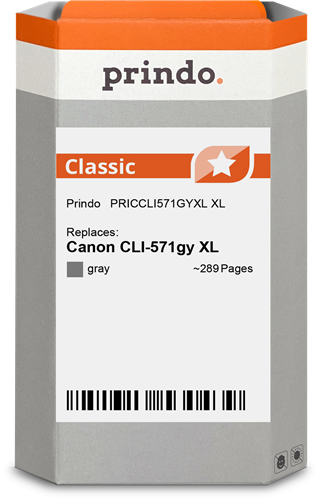 Prindo Classic XL Gray ink cartridge