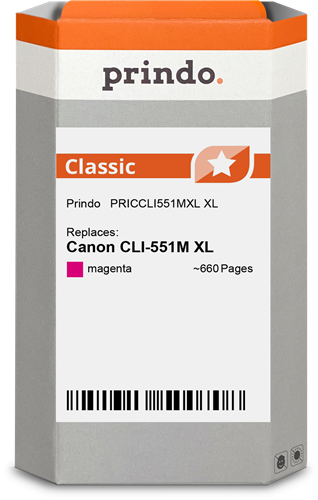 Prindo Classic XL magenta ink cartridge