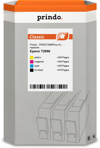 Prindo Classic XL multipack black / cyan / magenta / yellow