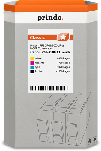 Prindo Classic XL multipack black / cyan / magenta / yellow
