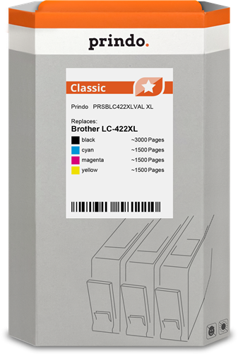 Prindo Classic XL multipack black / cyan / magenta / yellow