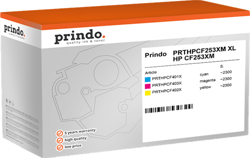 Prindo Classic XL multipack cyan / magenta / yellow