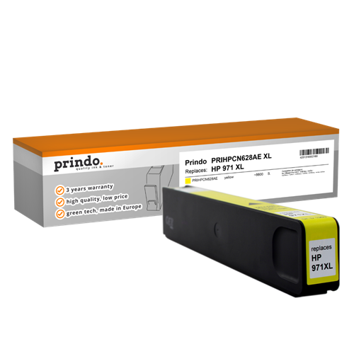 Prindo Classic XL yellow ink cartridge