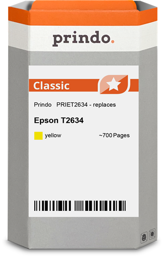 Prindo Classic XL yellow ink cartridge