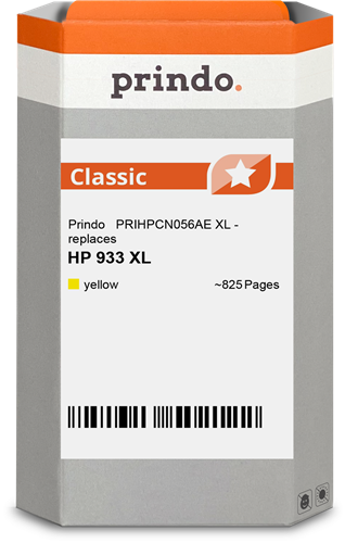 Prindo Classic XL yellow ink cartridge